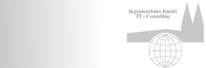 logo ib-kneidl.de
Ingenieurbüro Karl-Heinz Kneidl
Unternehmensberatung / IT-Consulting logo ib-kneidl.de
Ingenieurbüro Karl-Heinz Kneidl
Unternehmensberatung / IT-Consulting